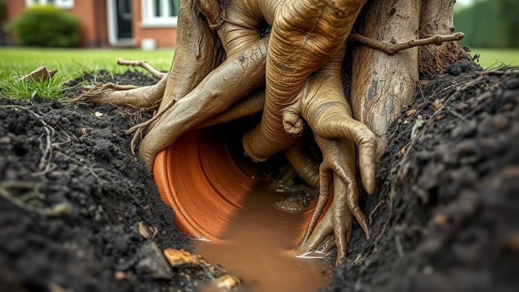 Tree Root Damage in Drains | Detection & Removal in Gravesend